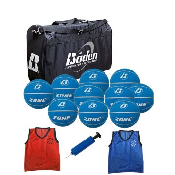 Baden 10 Ball Basketball Set Zone size 7