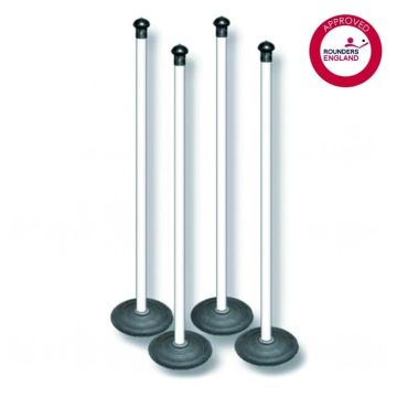 Rounder Set of 4 Posts - Wood centre