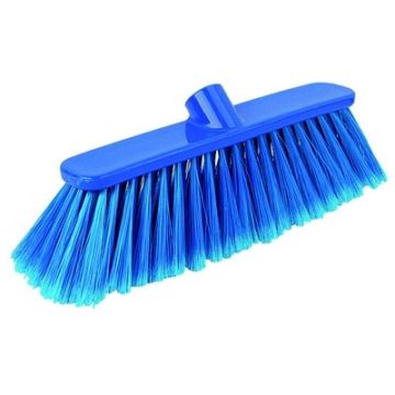 Soft Plastic Broom Head Blue