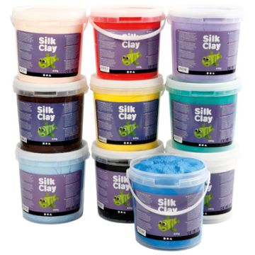 Silk Clay 10x650g Assorted Pack of 10