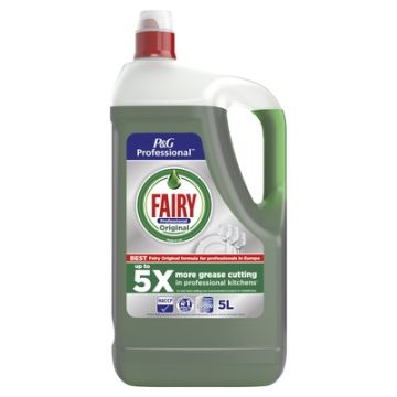 Fairy Professional Original Washing-Up Liquid Green 5 Litres Pack of 2