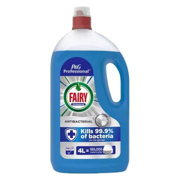 Fairy Professional Antibacterial Washing Up Liquid 4 Litres Pack of 2