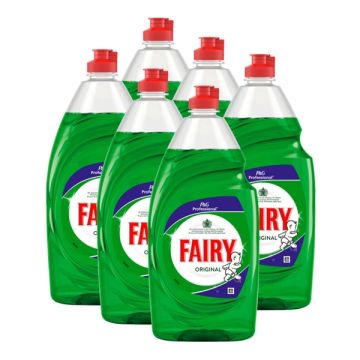 Fairy Professional Original Washing-Up Liquid Green 900ml Pack of 6
