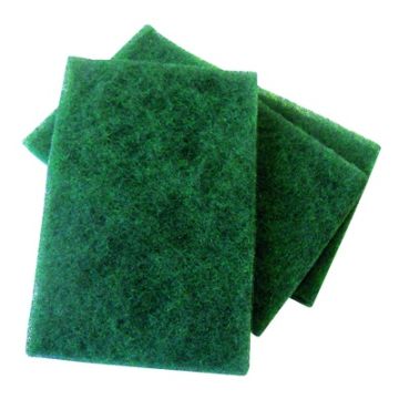 Scouring Pads Green Pack of 10