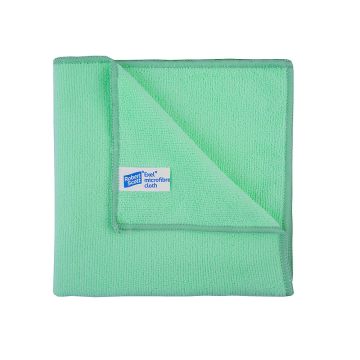 Microfibre Cloths Green Pack of 10