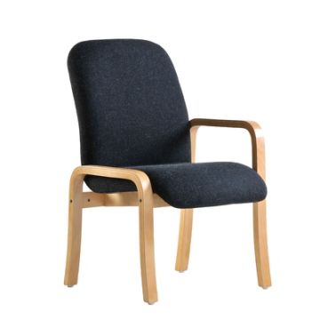Yealm Chair Right Arm Black