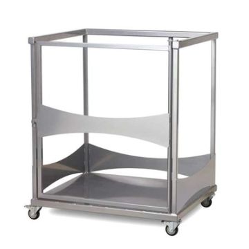 Fast Fold Rectangular Table and Bench Trolley