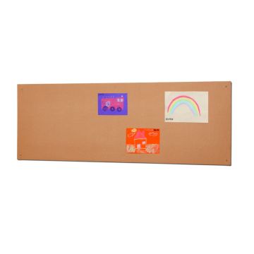 FlameShield Unframed Noticeboard 600x1800mm Natural