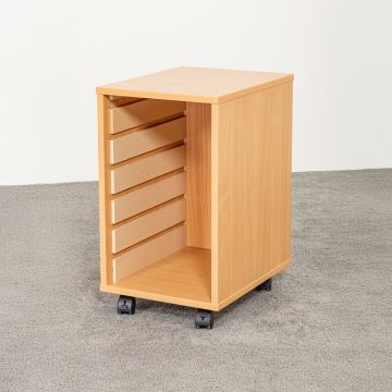 Empty Tray Unit Single H615mm