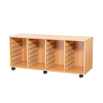 Empty Tray Unit Quad H615mm