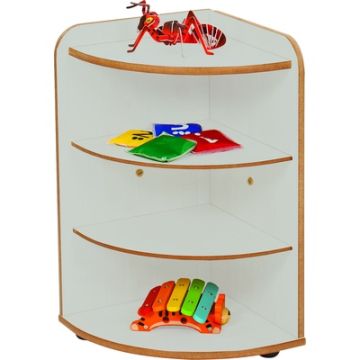 3 High Corner Unit Grey