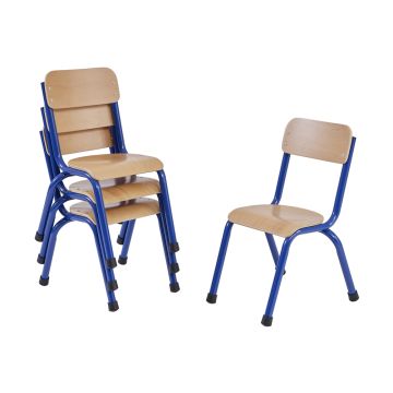 Milan Chair SH310mm Blue
