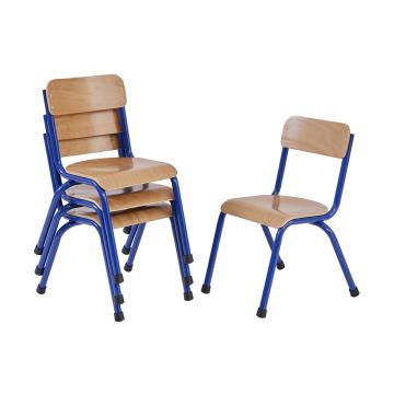 Milan Chair SH350mm Blue