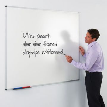 Non-Magnetic GuidelineÂ® Whiteboards H1200 x W1500mm