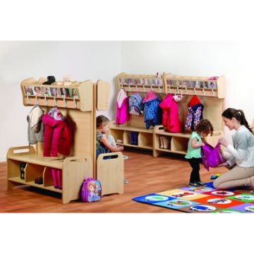 4 x Wall Mounted Cubby Sets