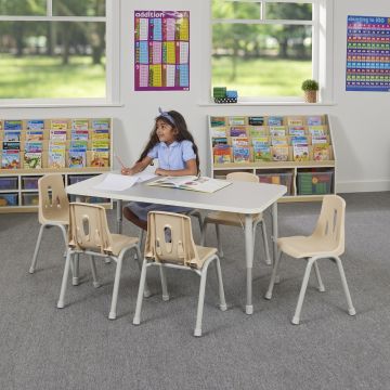 Thrifty Rectangular Table 6-Seater