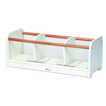 Baby Clear View Browser White