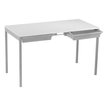 Romney Table & Trays 460x1100x550 Grey / Grey