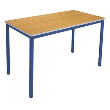 Kentish Classroom Table H590mm Blue/Beech