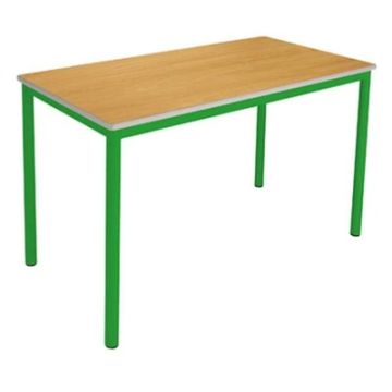 Kentish Classroom Table H710mm Green/Beech