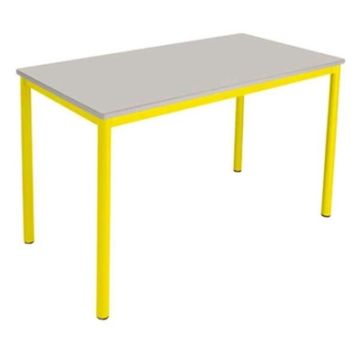 Kentish Classroom Table H590mm Yellow/Grey