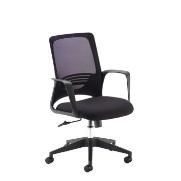 Toto Black Mesh Back Operator Chair