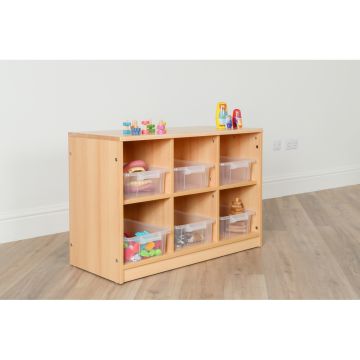 Room Scenes Storage Unit with 6 Trays