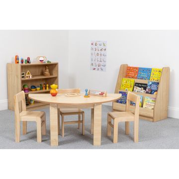 Wild Wood Semi Circle Table W1630 x D560 x H320mm