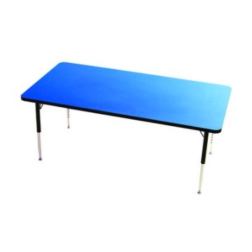 Tuf-Top Rectangular Table W1500 x D750mm Blue