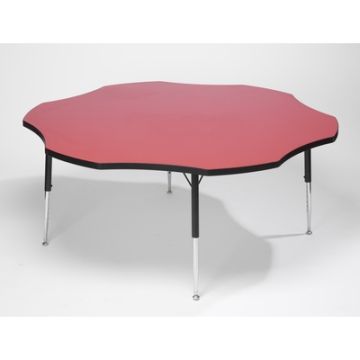Tuf-Top Flower Table 1525mm Dia Red