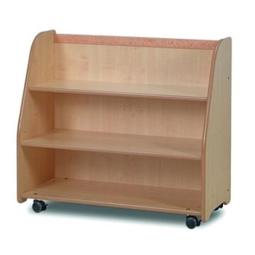 Mobile Trolley With Display & Mirror Back