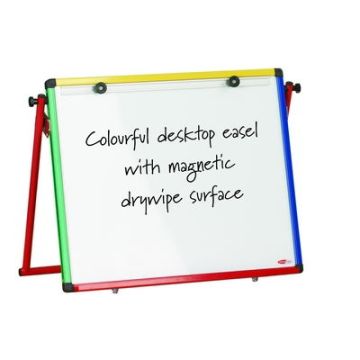 Junior Drywipe Desktop Easel Aluminium Frame