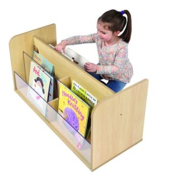 Solway Double Sided Perspex Book Storage Unit