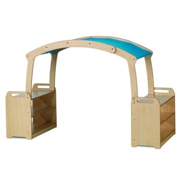 Tall Den Cave Set Blue Roof