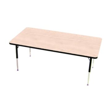 Tuf-Top Rectangular Table W1500 x D750mm Maple
