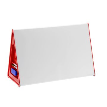 A2 Wedge Whiteboard Landscape Red