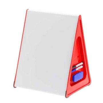 A3 Wedge Whiteboard Portrait Red