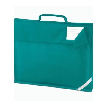Junior Book Bag  Emerald  Plain