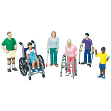 Special Needs Figures Pack of 6
