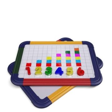 A4 Show-me Magnetic Framed Boards  Gridded/Plain Pack of 10