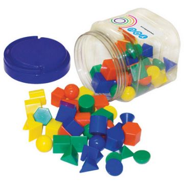 Geometric Solids Assorted Pack 40