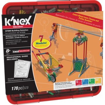 K'NEX Intro to Simple Machines:  Levers & Pulleys 178 Pieces