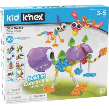 Kid K'NEX Dino Dudes Building Set