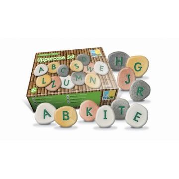 Alphabet Uppercase Pebbles Set 26