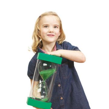 1 Minute Mega Sand Timer Green