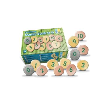 Number Bonds to 10 Number Pebbles 30-45mm Pack of 22