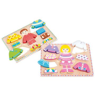 Dressing Girl & Boy Puzzle