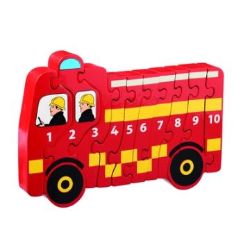 Fire Engine 1-10 Puzzle