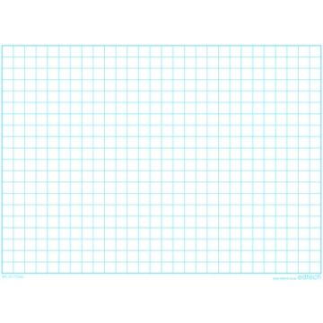 Grid Write & Wipe Boards 1cm Pack of 30
