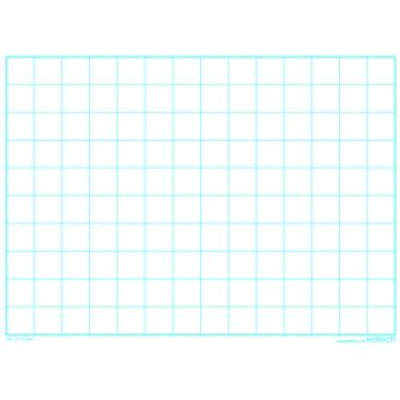 A4 Grid Write & Wipe Boards Pack of 30